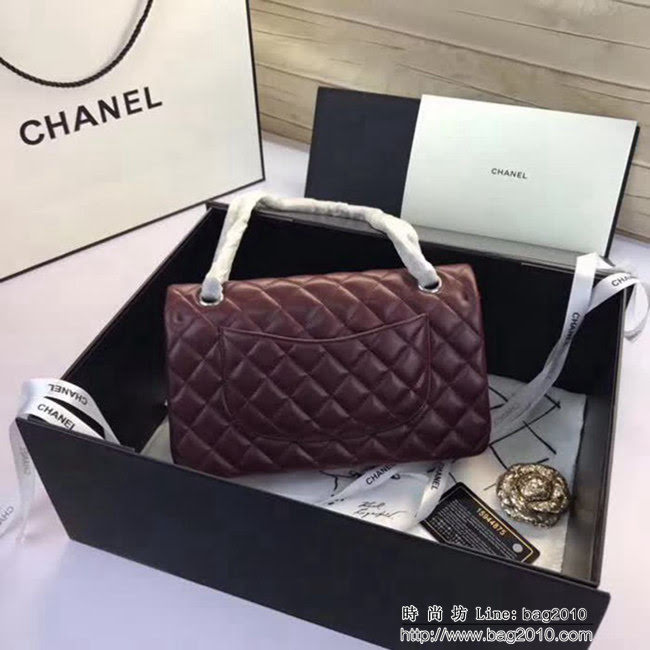 香奈兒CHANEL 原單精品升級版A1112進口小羊皮 金銀鏈條單肩斜挎包 DSC1423